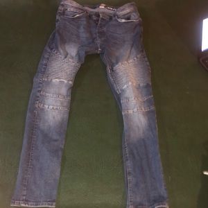 Denim blue skinny jeans 32x32